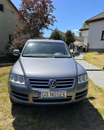 Volkswagen Touareg cena 22700 przebieg: 234000, rok produkcji 2004 z Miłosław małe 154